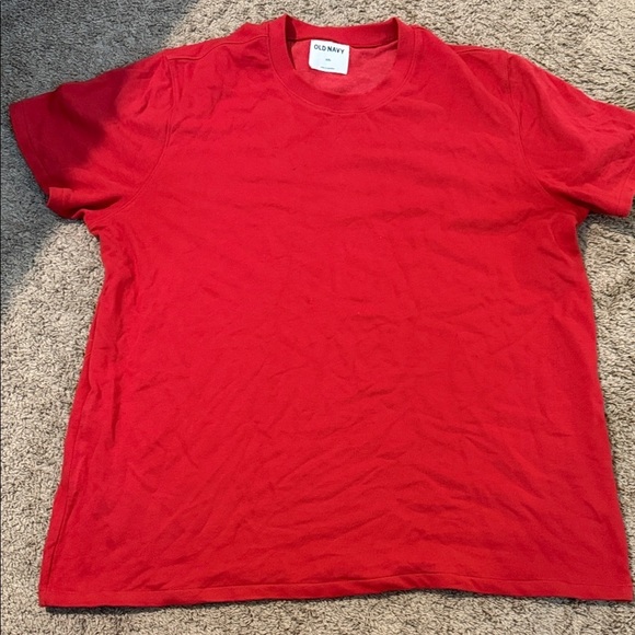 Old Navy Other - Old Navy Men's Vibrant Red Short Sleeve Tee